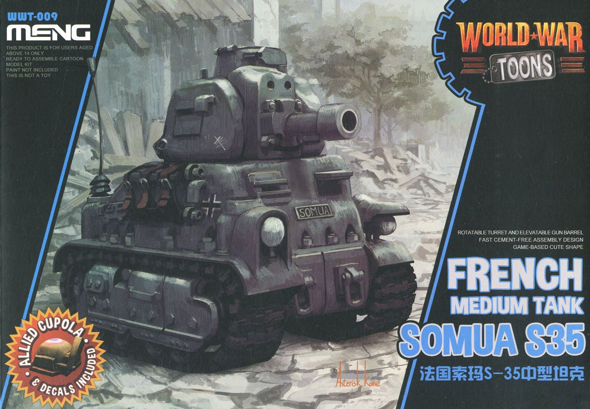 World War Toons French Medium Tank Somua S-35 WWT-009