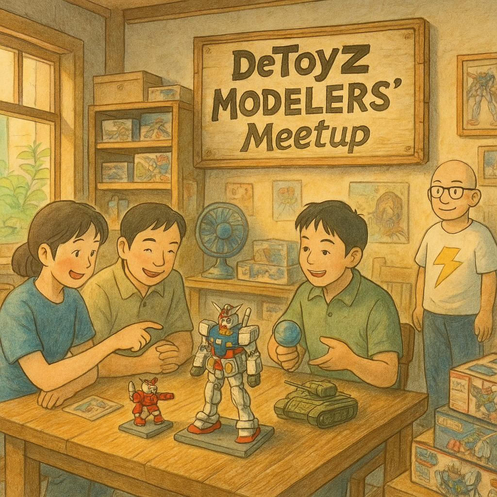 DeToyz Modelers’ Meetup 2025 — Show & Tell, No Pressure