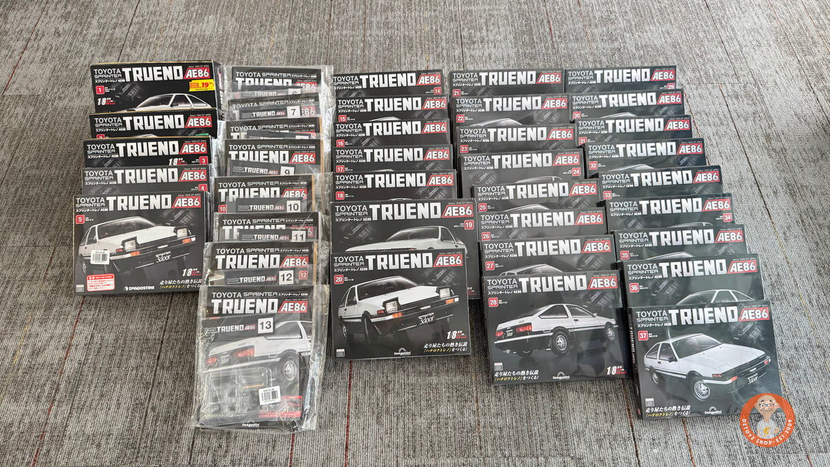 DeAgostini AE86 Build Journal - Project Introduction