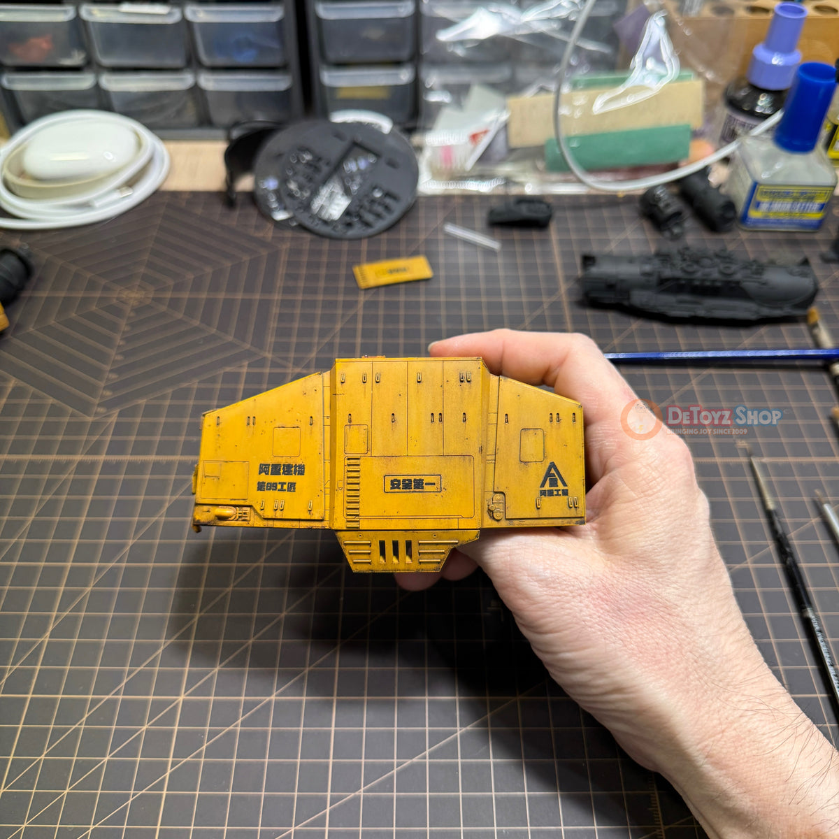 AT-AT Machine 01 — Selected WIP Steps (阿重建機 01號機)