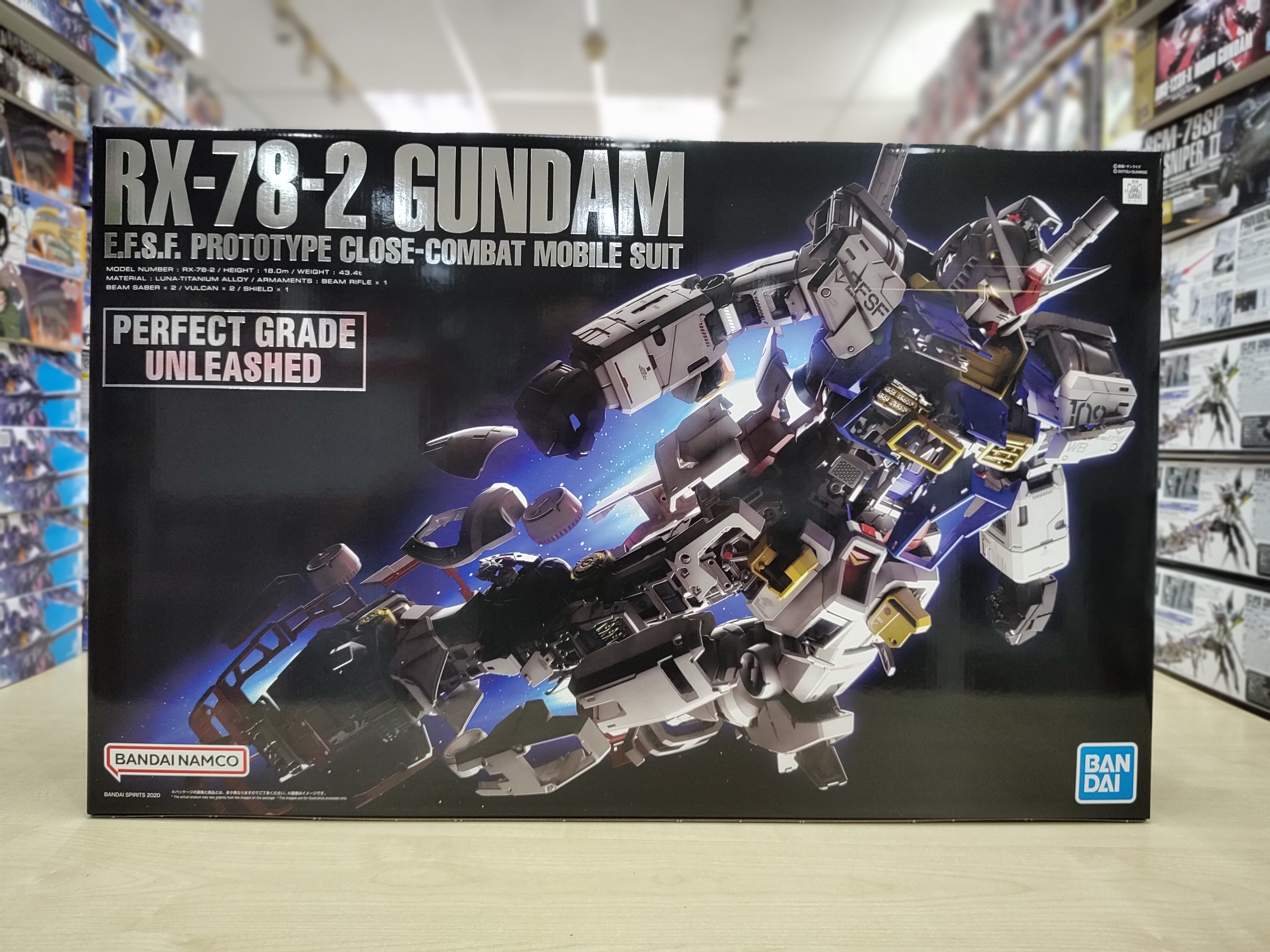 PG Unleashed RX-78-2 Gundam