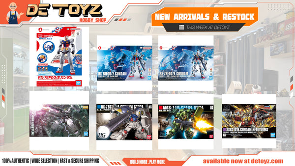 Bandai & Gunpla New Arrivals and Restock This Week (12 June 2026)