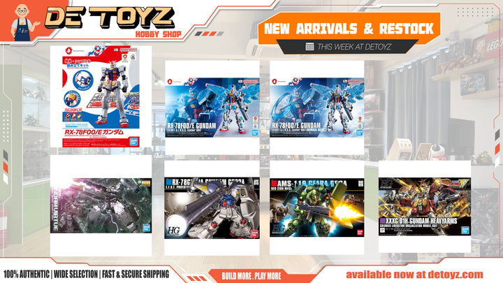 Bandai & Gunpla New Arrivals and Restock This Week (12 June 2026)