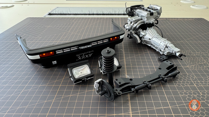 DeAgostini AE86 Build Journal 01 — Issues 1–13: Building the 4A-GEU Engine