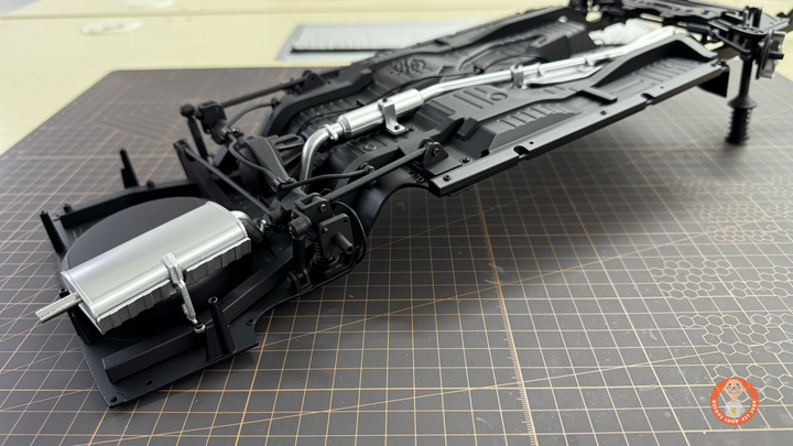 DeAgostini AE86 Build Journal 03 — Issues 23–33: Rear Axle, Exhaust & Fuel Tank