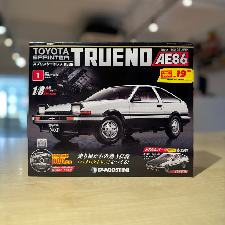 DeAgostini AE86 Issue 1 & 2 – Packaging & Parts Review