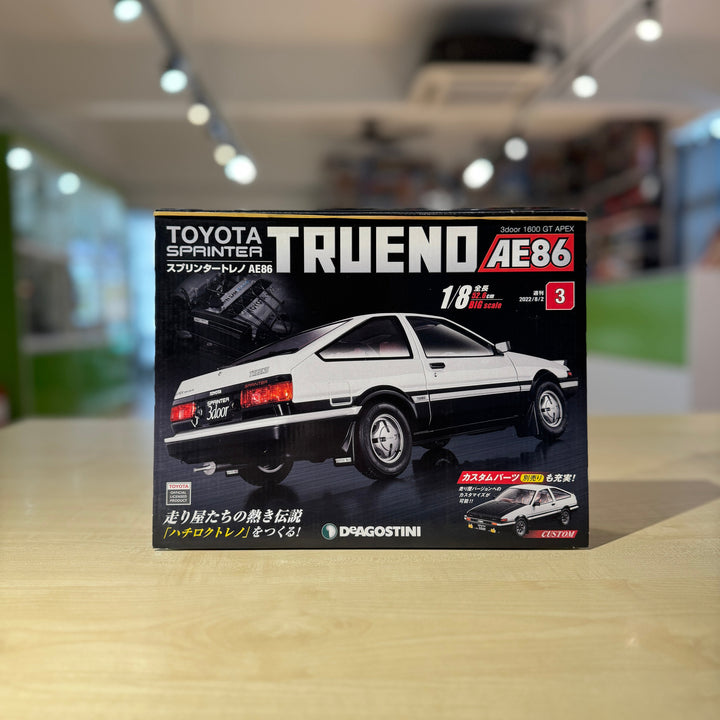DeAgostini AE86 Issue 3 & 4 – Packaging & Parts Review