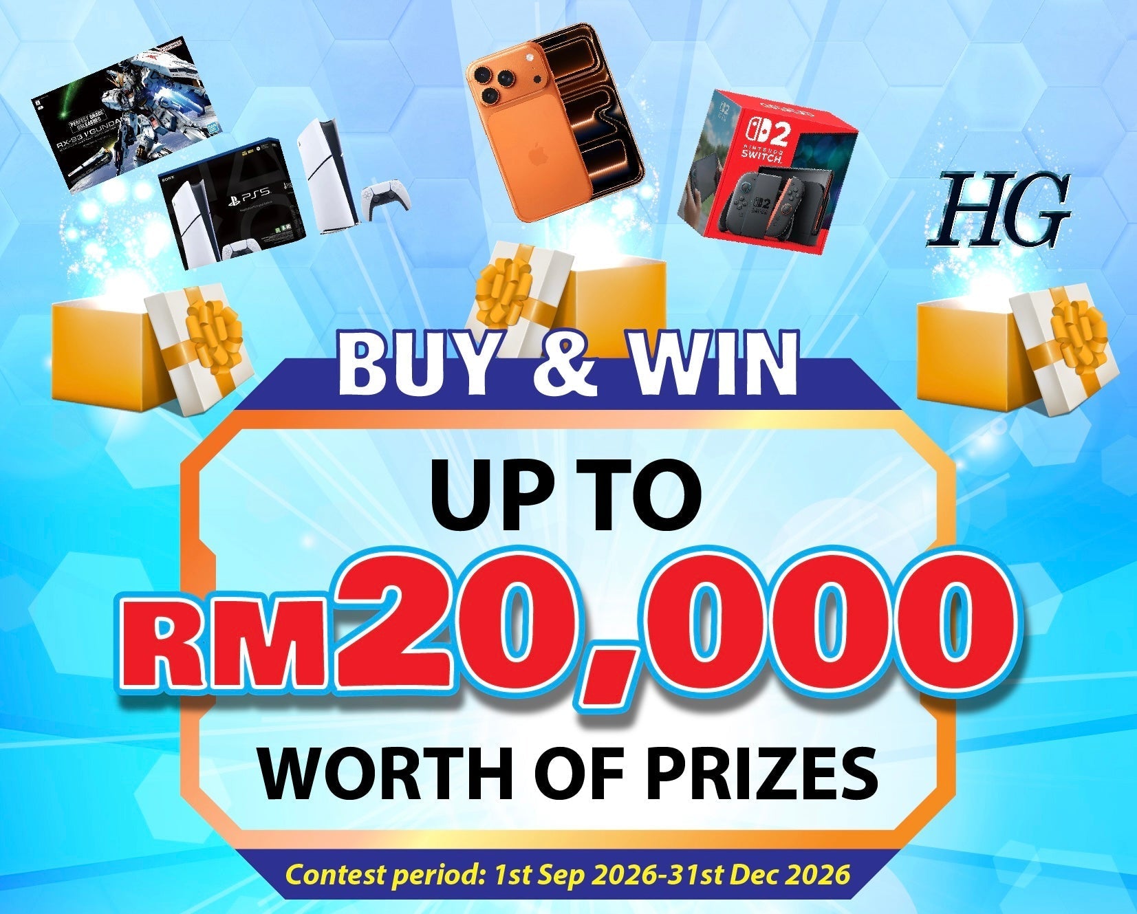 Gunpla Buy & Win Contest Now On at DeToyz
