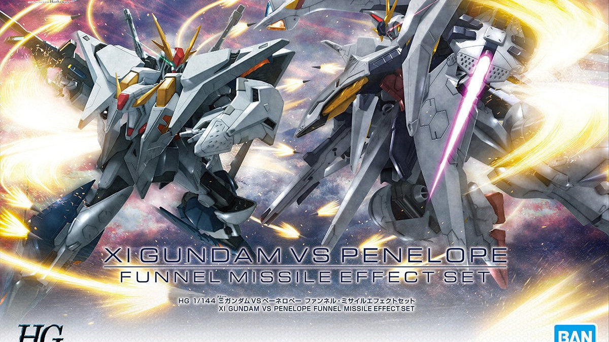 HGUC Xi Gundam VS Penelope Funnel Missile Effect Set 