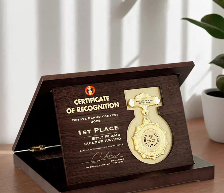 Trophy Reveal – DeToyz Plamo Contest 2025