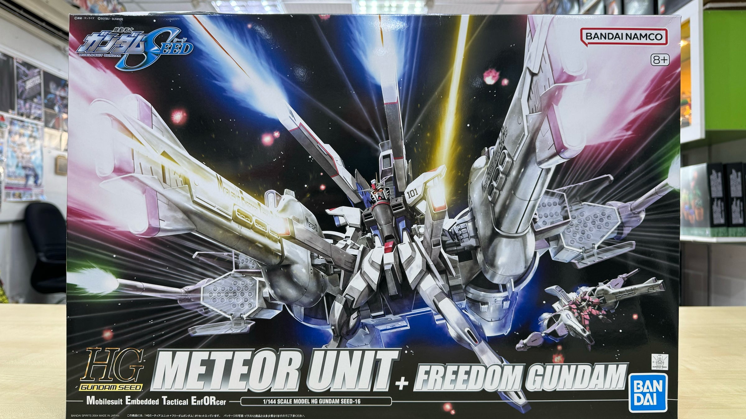 HG Meteor Unit & Freedom Gundam