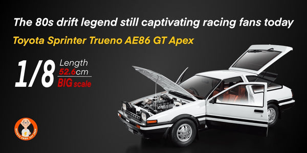 DeAgostini Toyota Trueno Sprinter AE86
