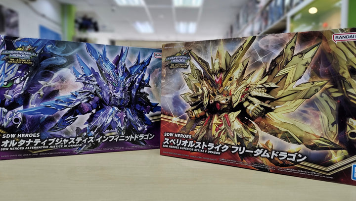 SD SDW Heroes Gunpla new arrival 9 Mar'23