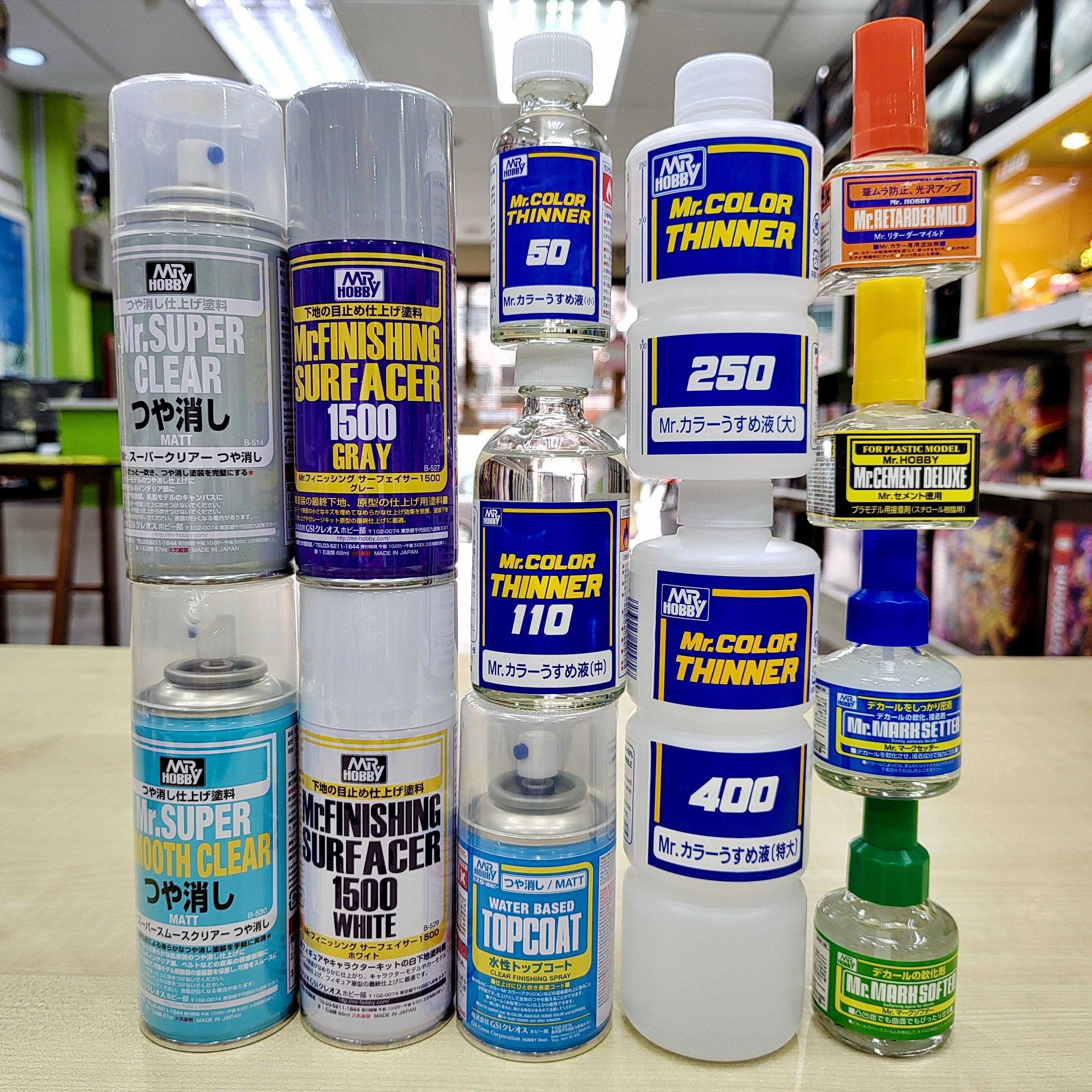 Mr Color paints & Mr Hobby supplies restocked 30th Oct’23