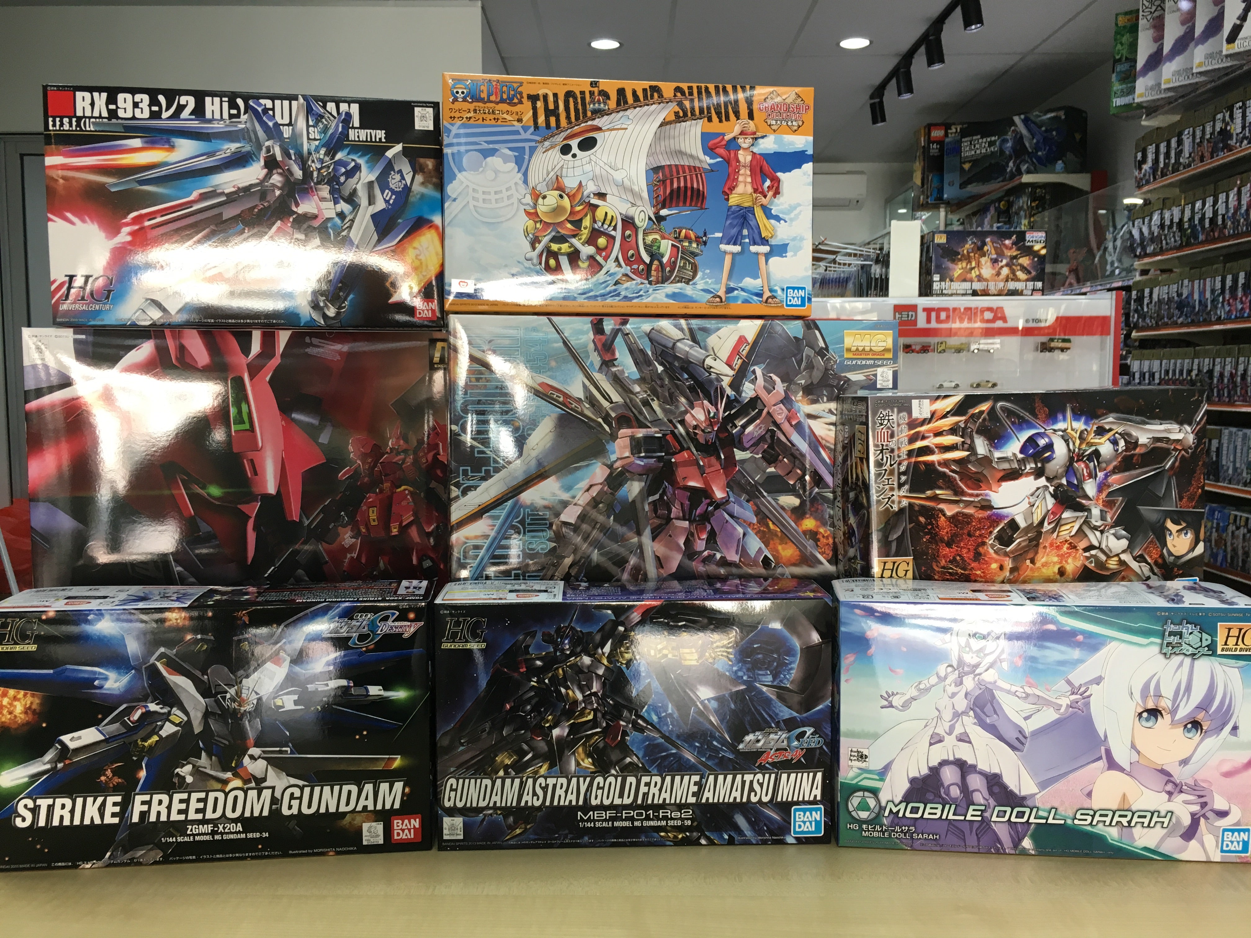 Gunpla restock 22 Apr'19