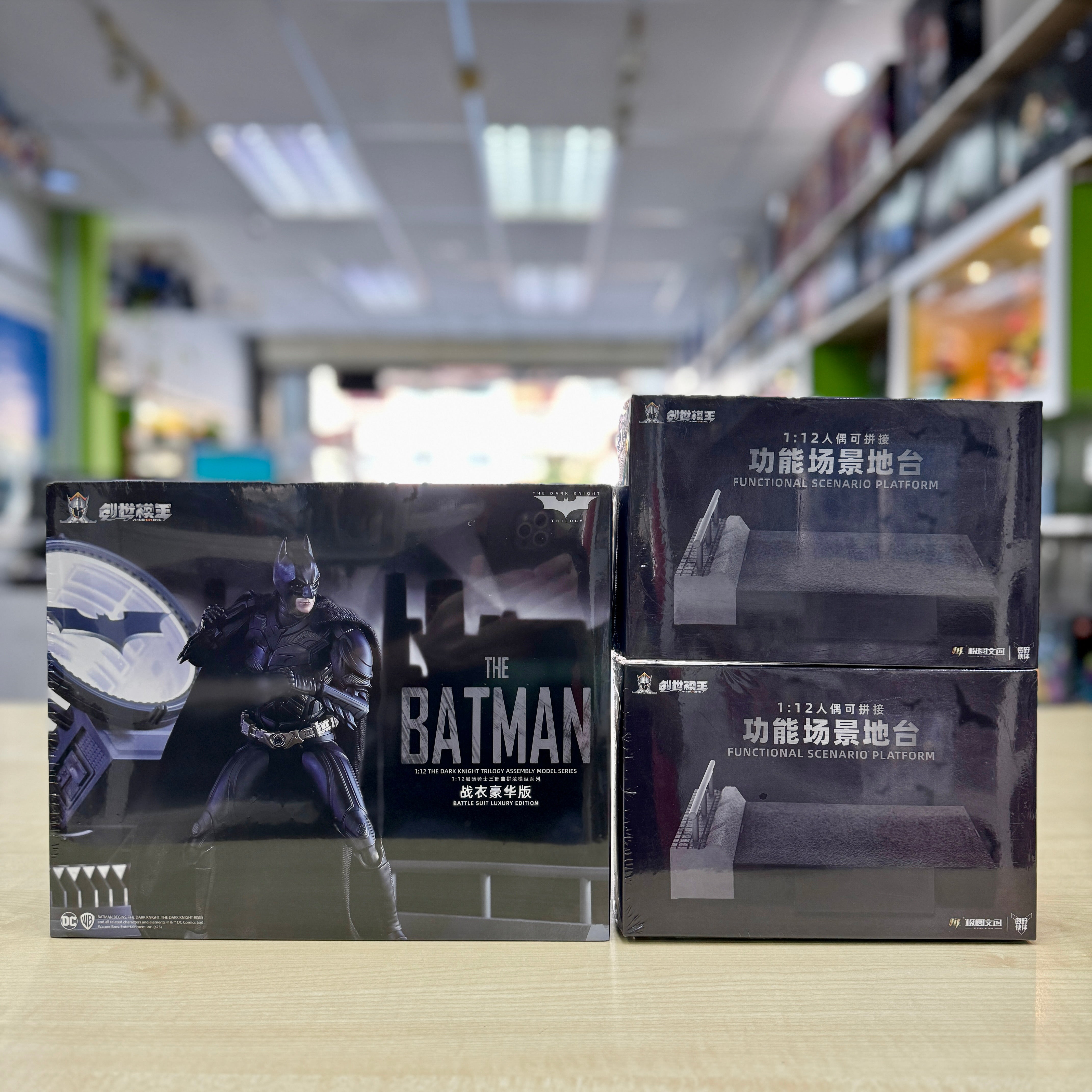 Modoking 1/12 Batman & other model kits new arrival