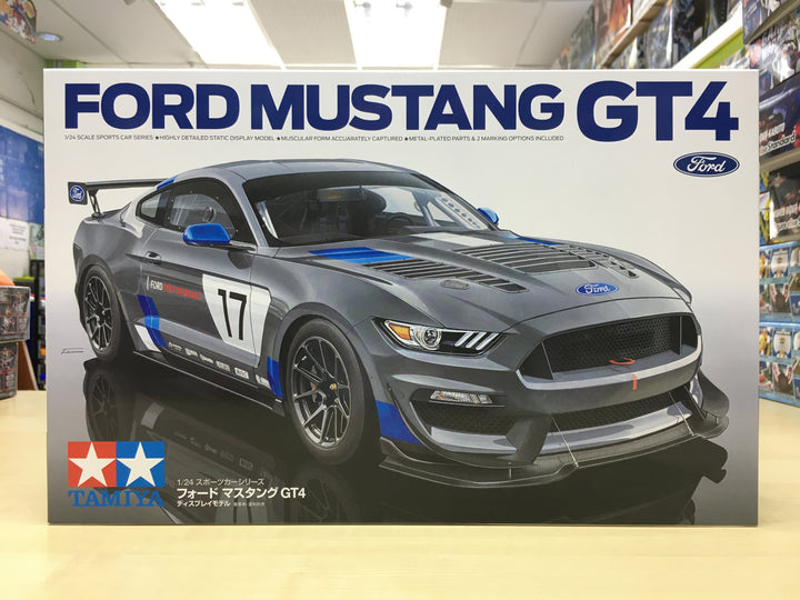 Tamiya 1/24 Ford Mustang GT4 & Motocycle model kits new arrival