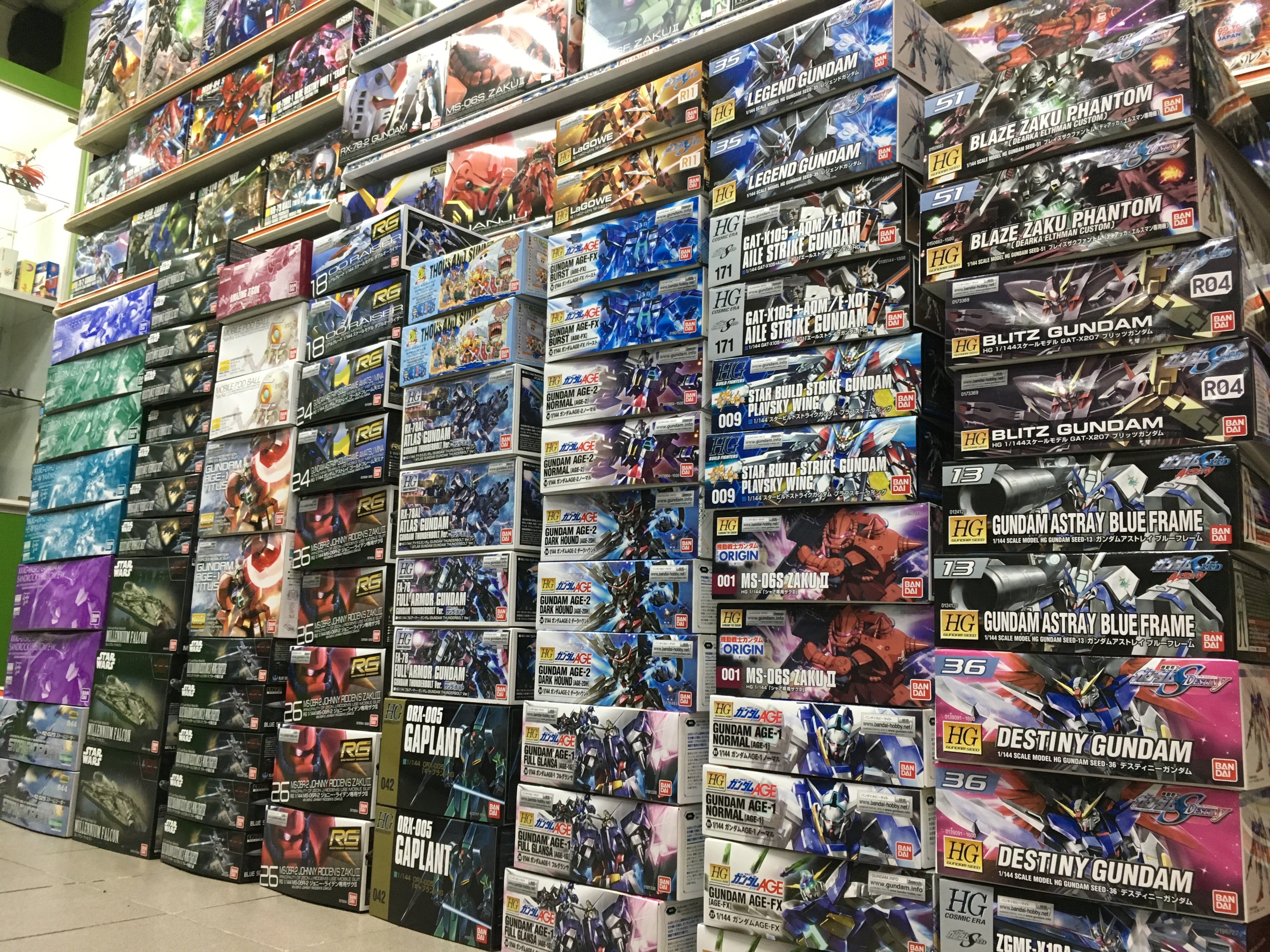 DeToyz's model kit restock 26 Dec'17