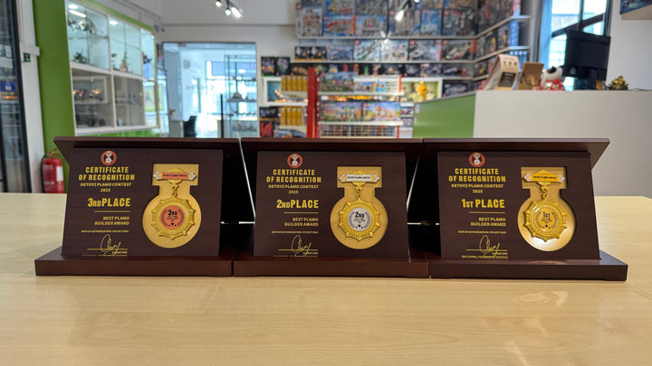 The Final Trophies Have Arrived – DeToyz Plamo Contest 2025