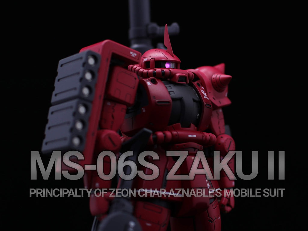 HG Zaku II Principality of ZEON Char Aznable's Mobile Suits Red Comet Ver.