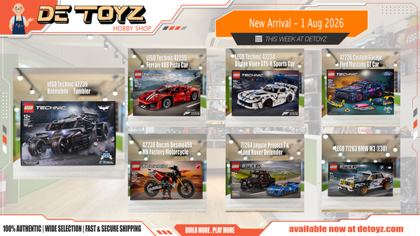 LEGO August 2026 New Arrivals: Technic & Speed Champions