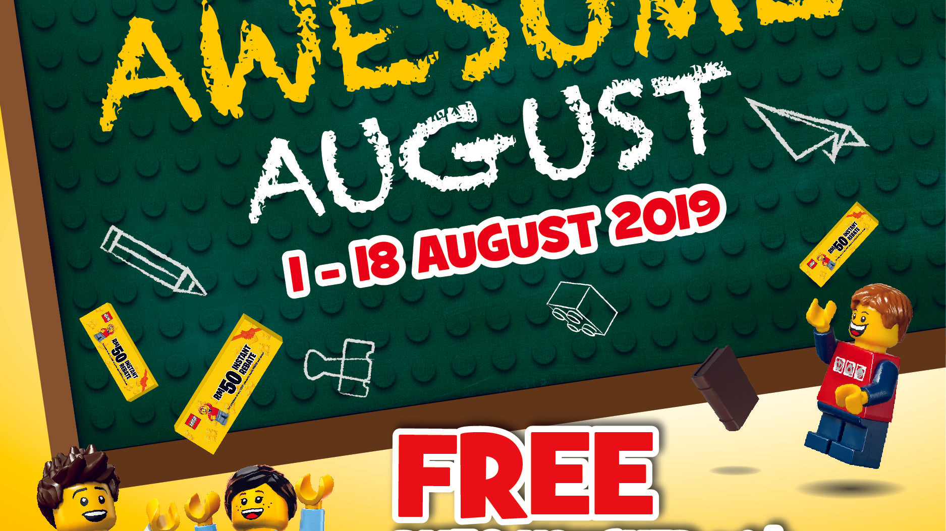 LEGO School Holiday Promotion