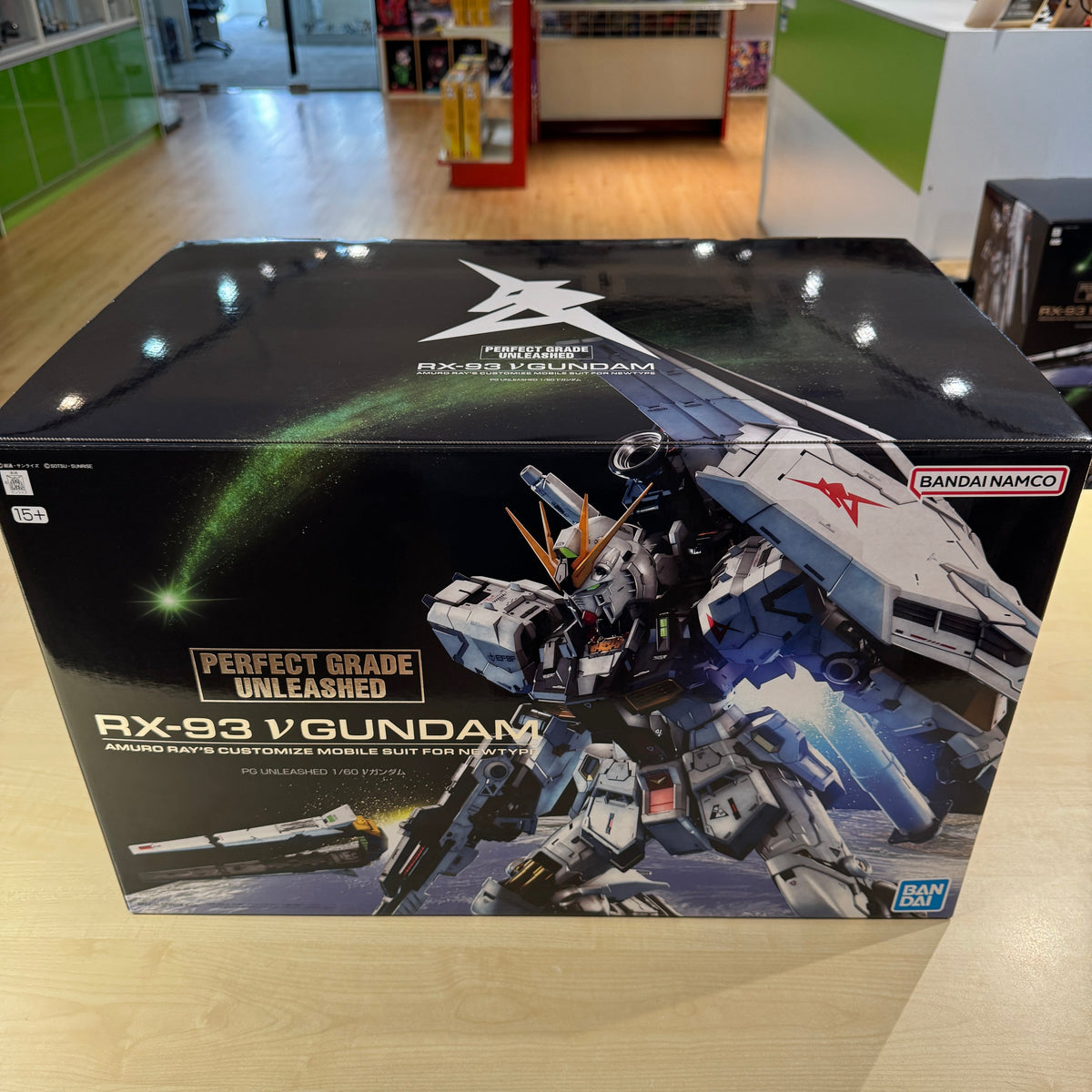 PGU RX-93 Nu Gundam — First Look & Quick Review (Box, Packaging, and What’s Inside)