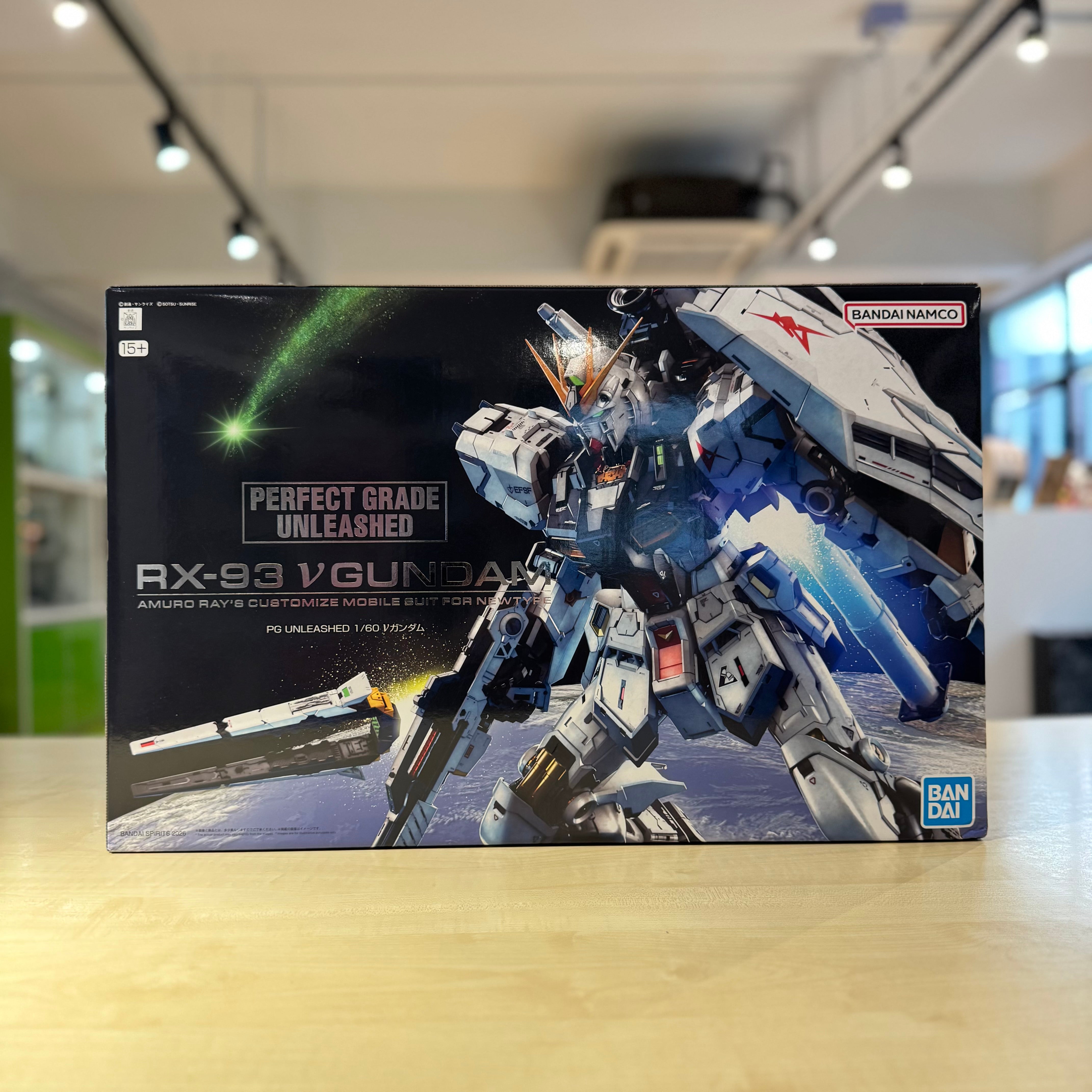 PG Unleashed 1/60 ν (Nu) Gundam