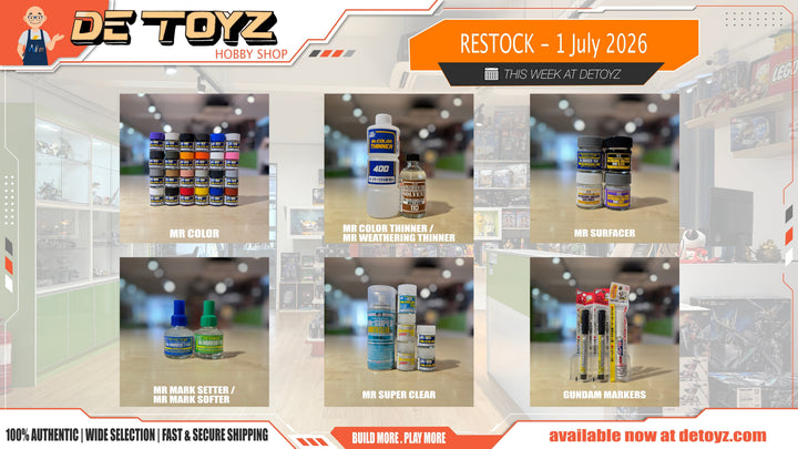 Mr Hobby Paints & Supplies Restock – 1 July 2026