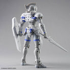 30MF Liber Knight figure with a sword and shield on a gray background