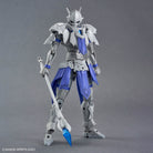 30MF Liber Priest figure with gray and blue armor on a gray background