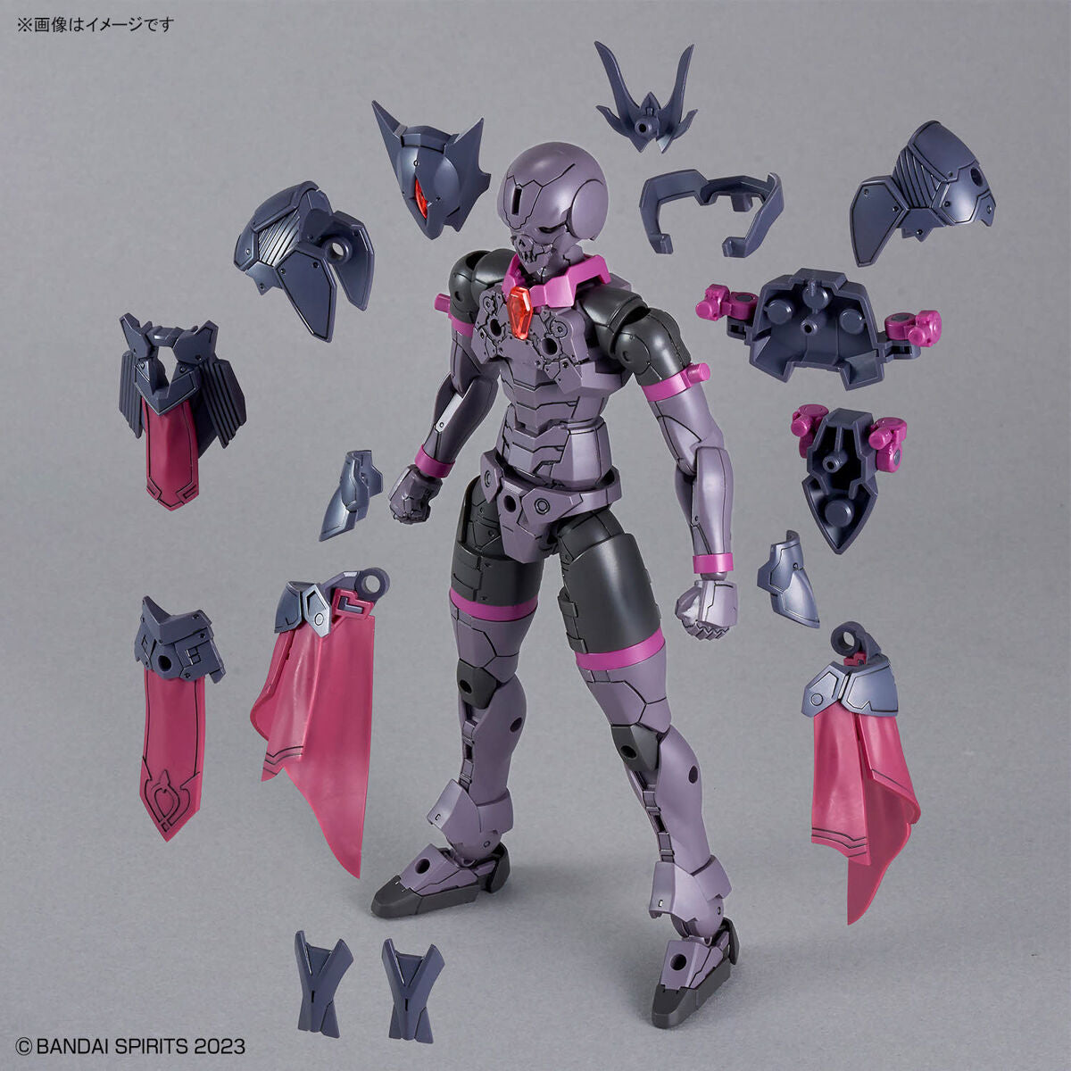 30MF Rosan Priest figure with detached parts on a gray background.