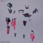 Set of model kit parts -30MF Rosan Priest,  on a gray background.