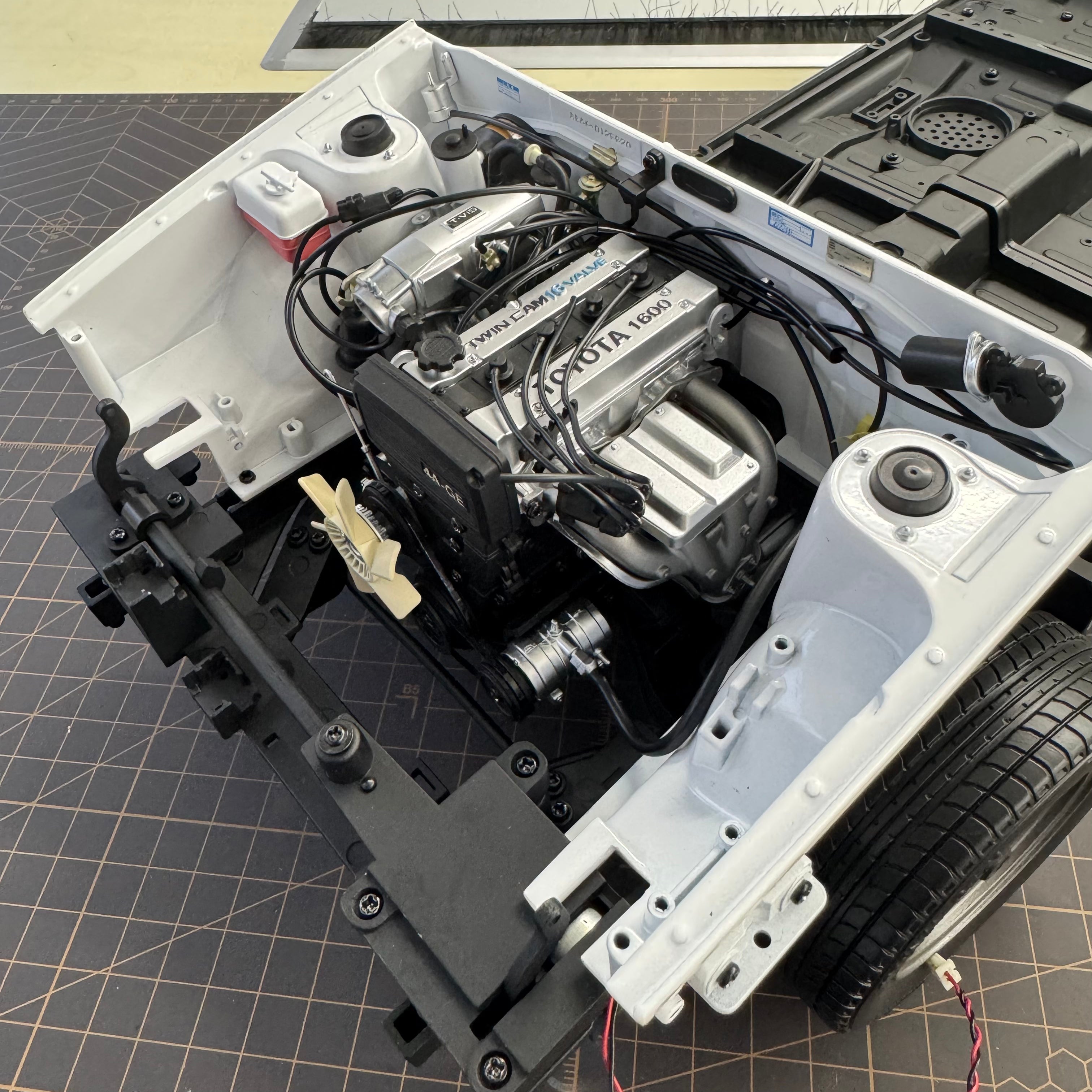 AE86 issues 42 build completed - From the Workbench