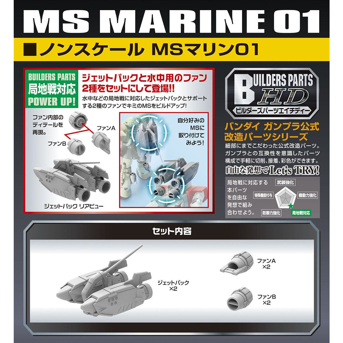 Builders Parts HD 1/144 MS Marine 01