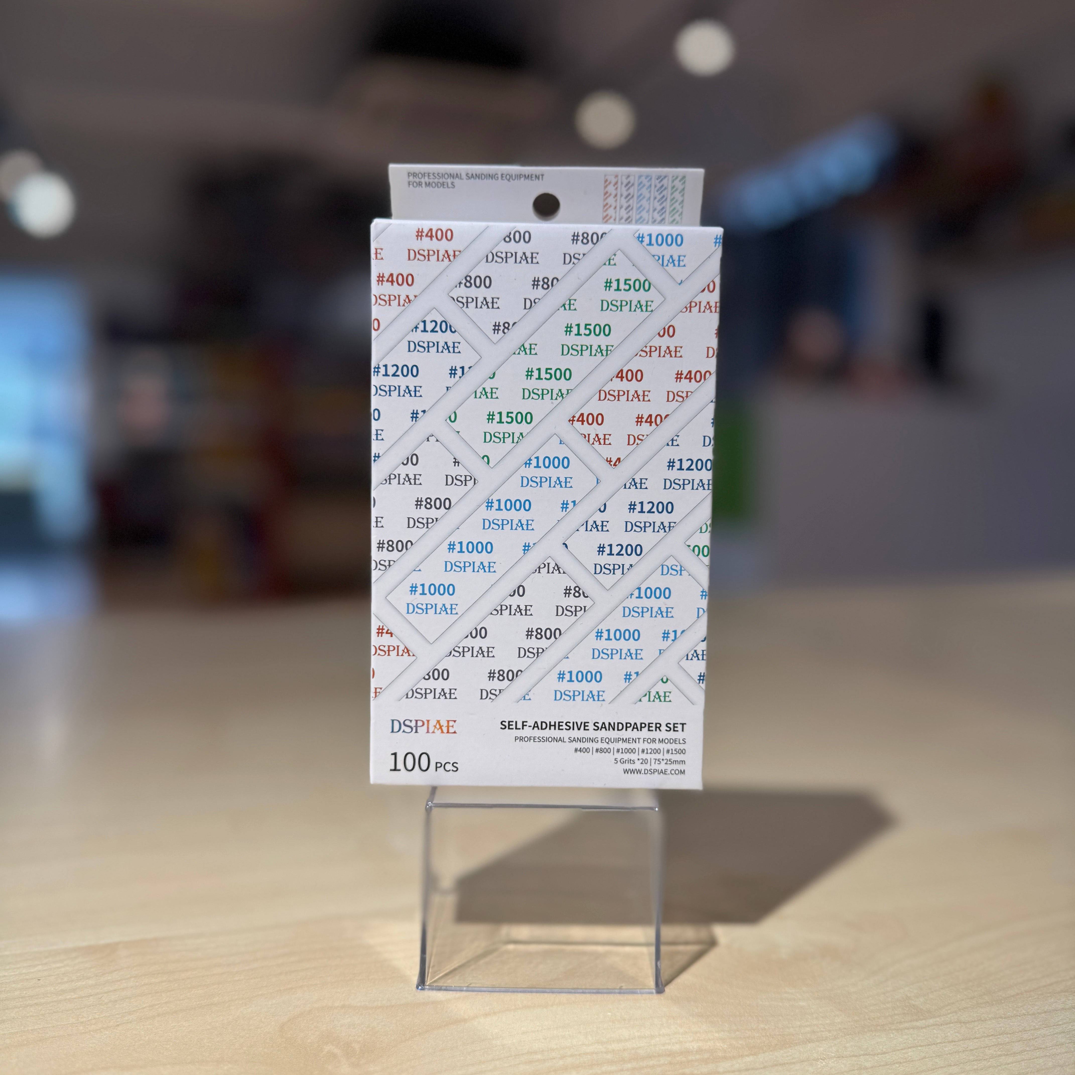 Dspiae Self-Adhesive Precut Sandpaper DSP-S01 Complete Set