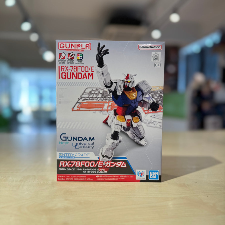 Entry Grade RX-78F00 E Gundam model kit