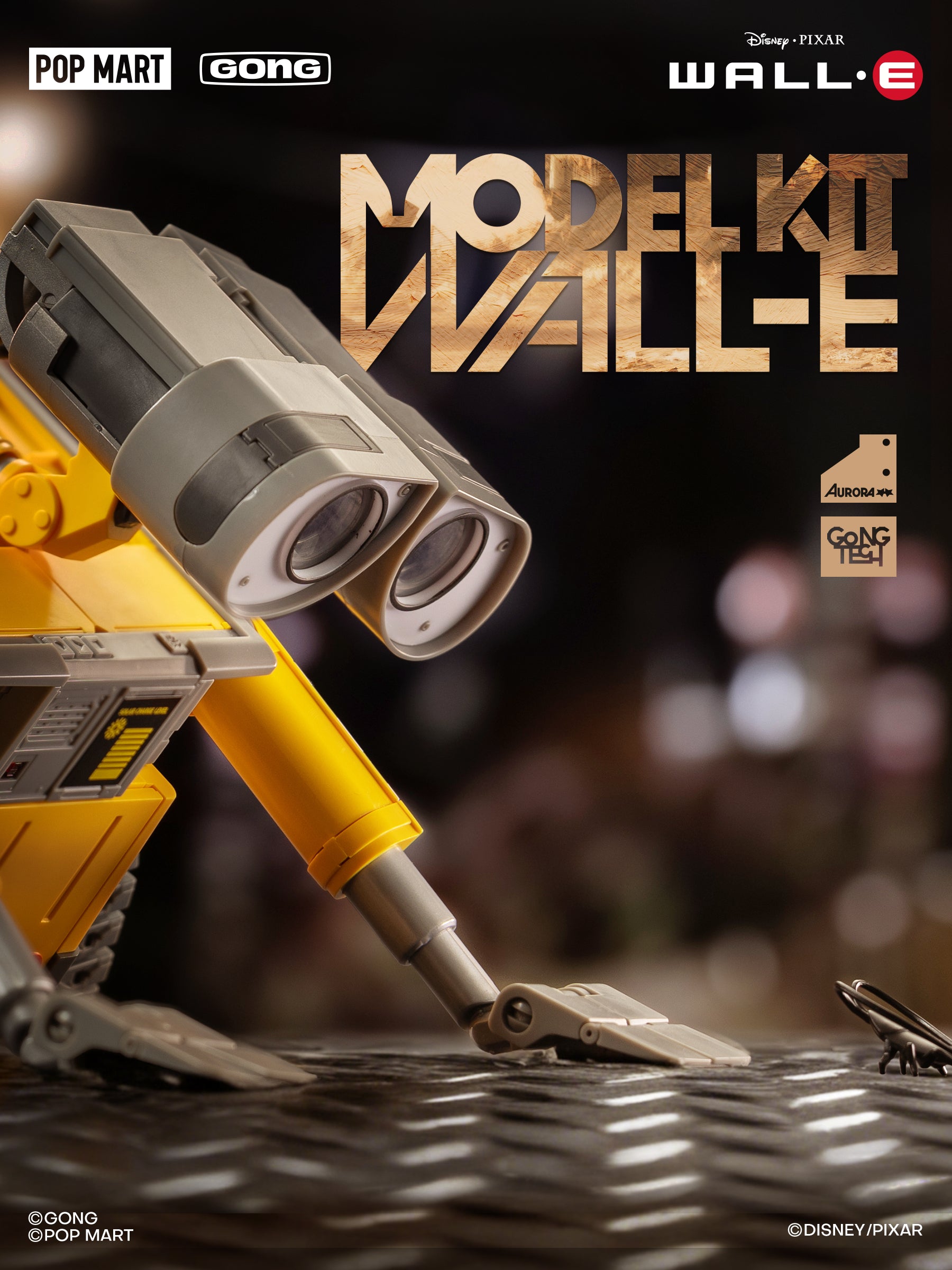 GONG Wall-E Plastic Model Kit