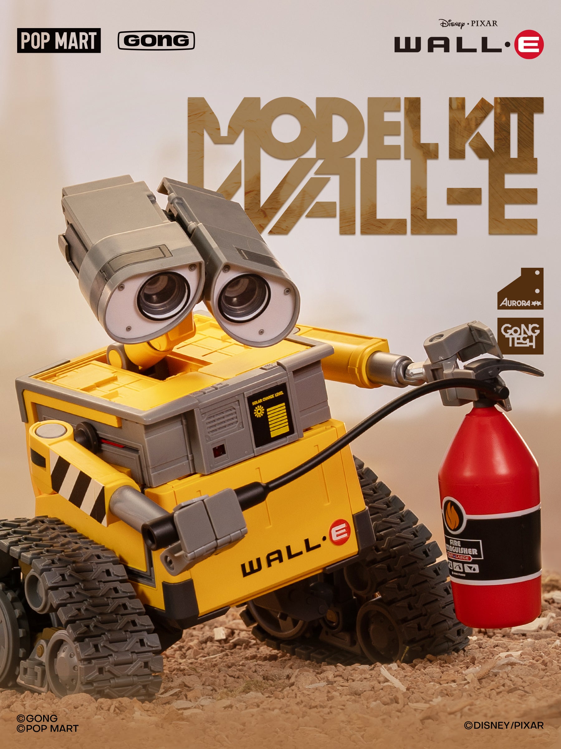 GONG Wall-E Plastic Model Kit