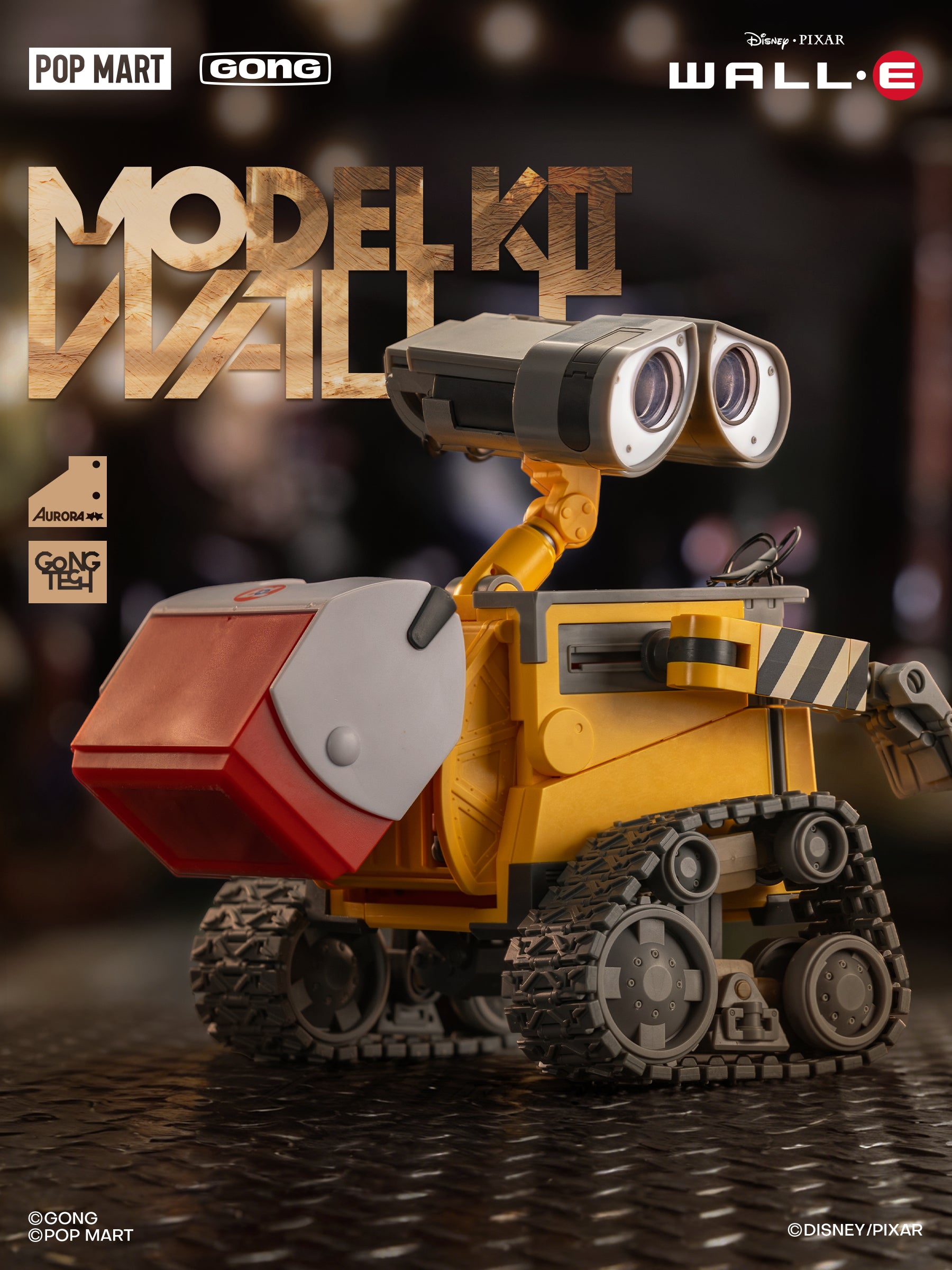 GONG Wall-E Plastic Model Kit