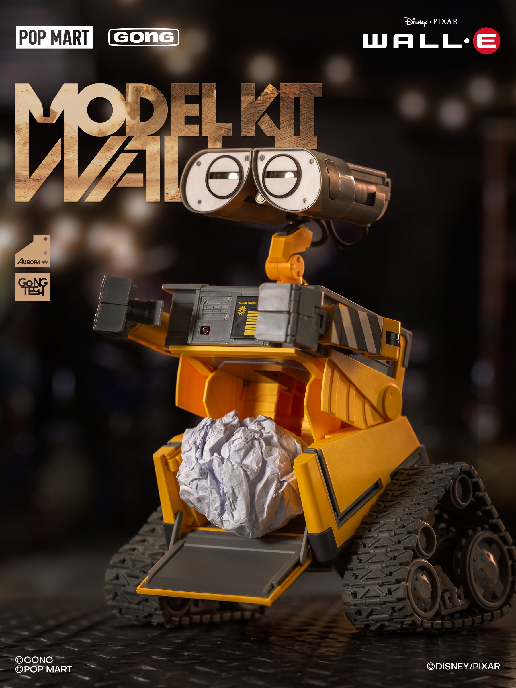 GONG Wall-E Plastic Model Kit