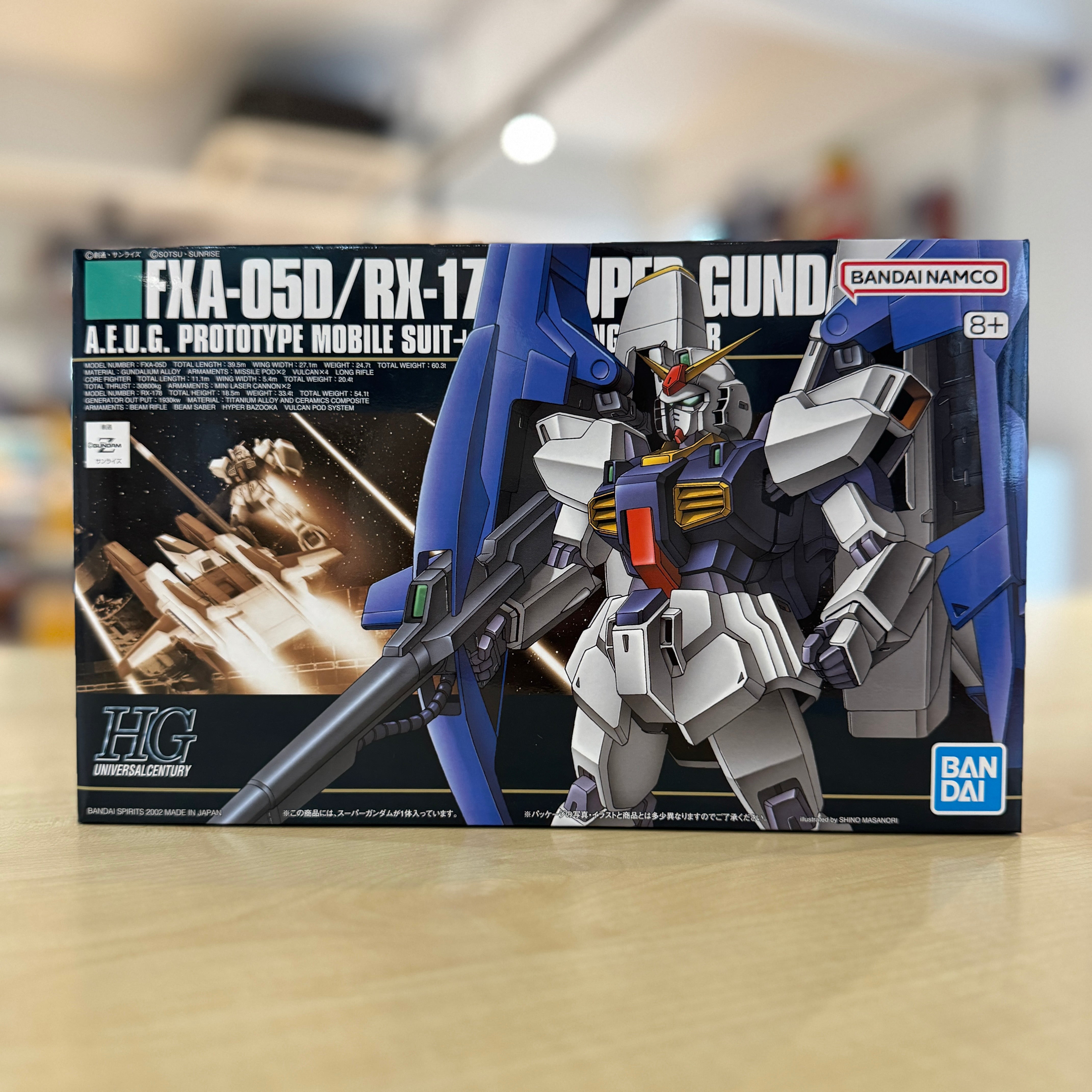 HGUC 1/144 FXA-05D/RX-178 Super Gundam