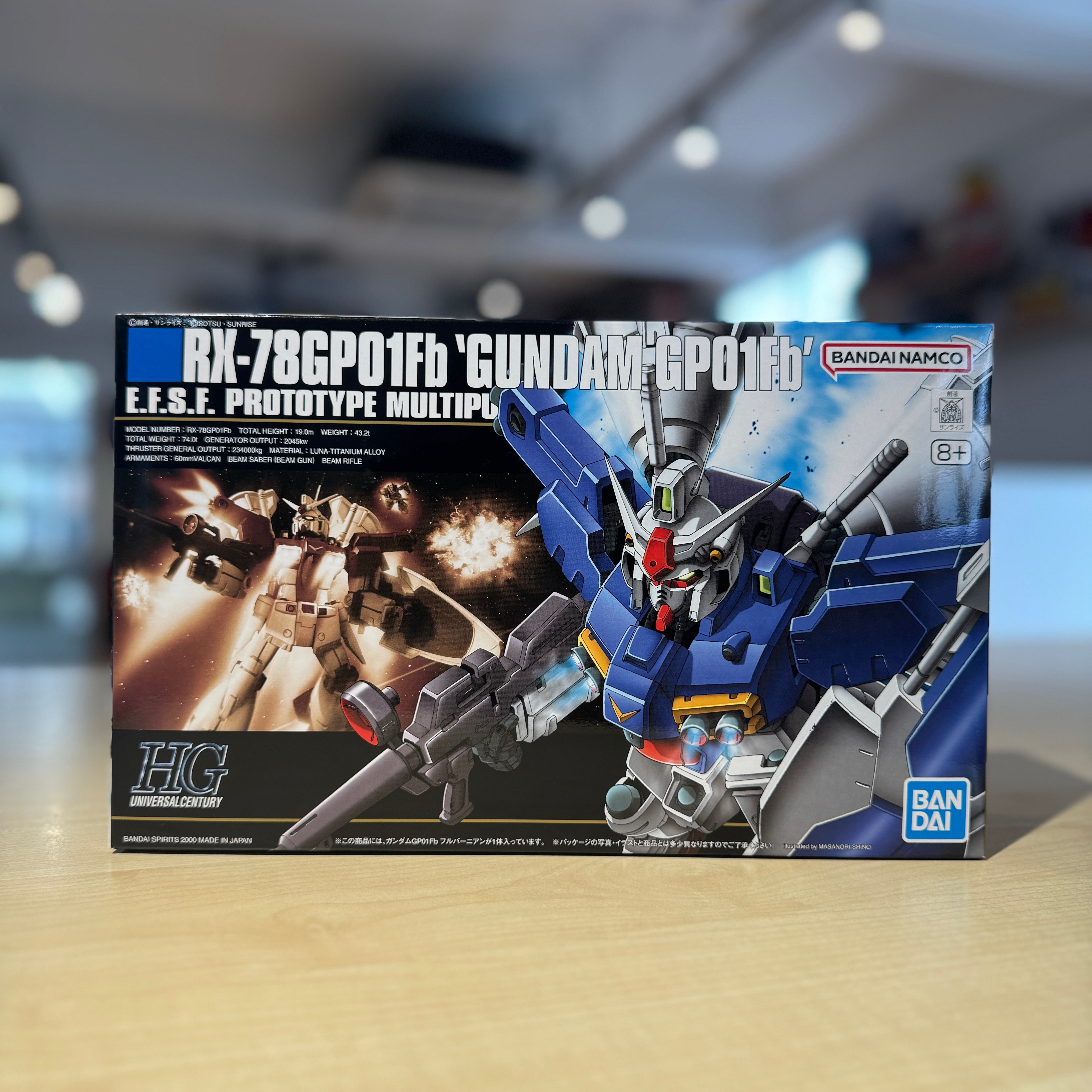 HGUC Gundam RX-78 GP01Fb (Full Burnern)