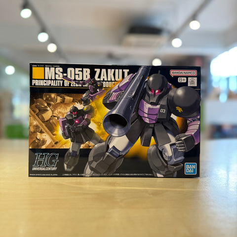 HGUC MS-05B Zaku I Black Tri-Stars Type
