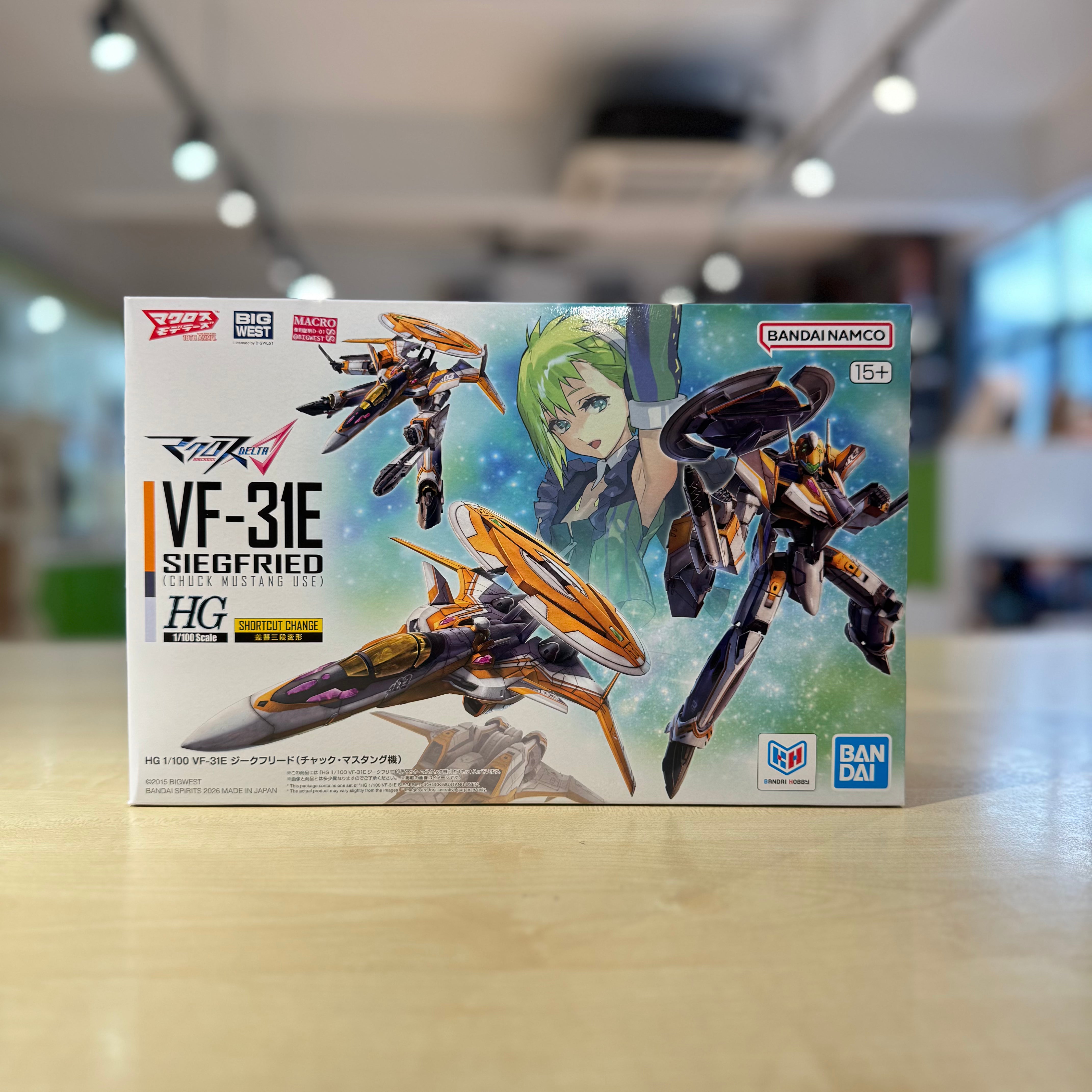 HG 1/100 VF-31E Siegfried (Chuck Mustang Use)