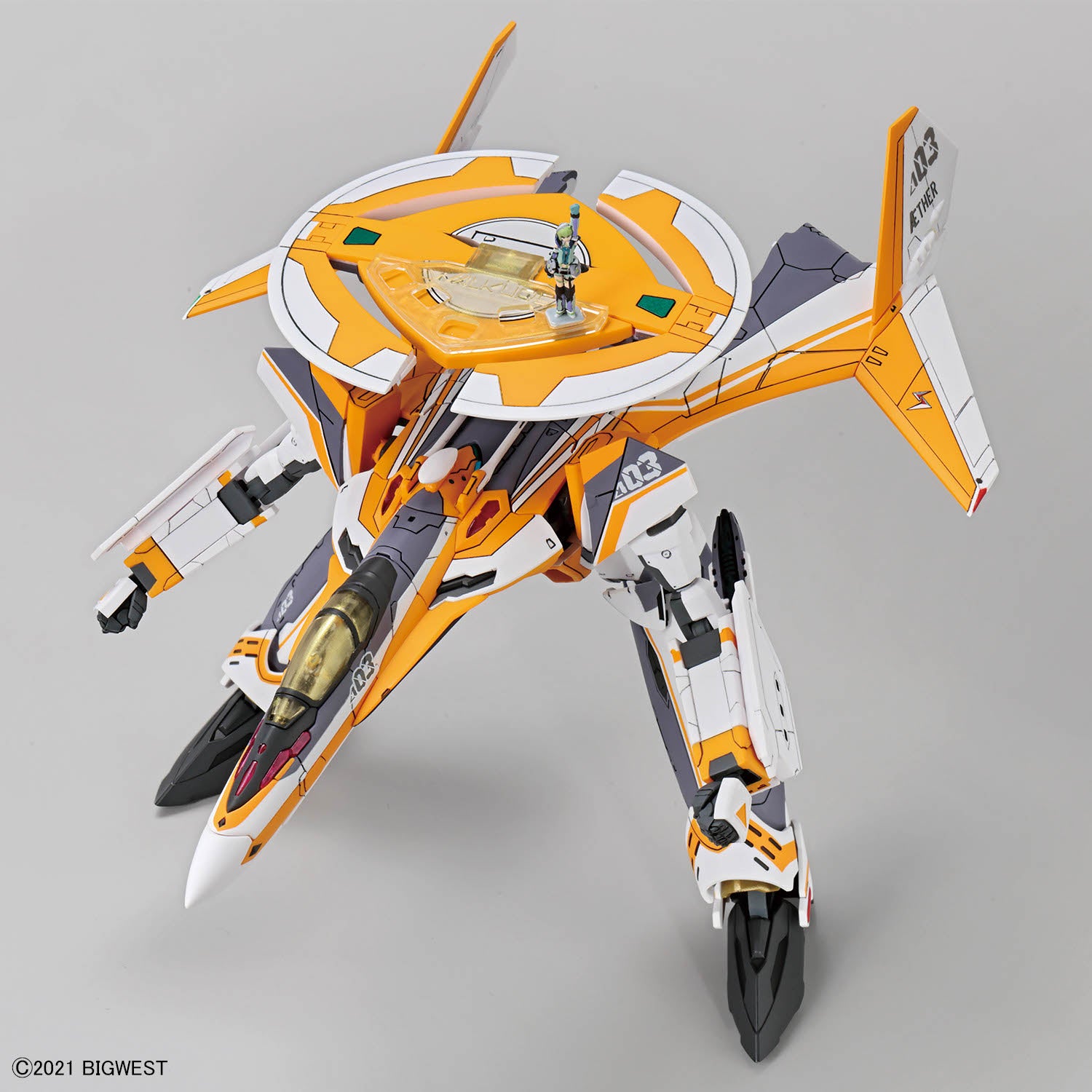 HG 1/100 VF-31E Siegfried (Chuck Mustang Use)