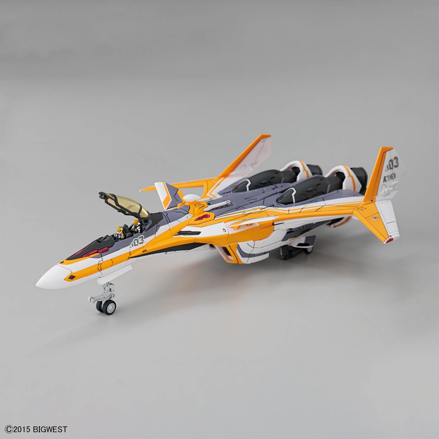 HG 1/100 VF-31E Siegfried (Chuck Mustang Use)
