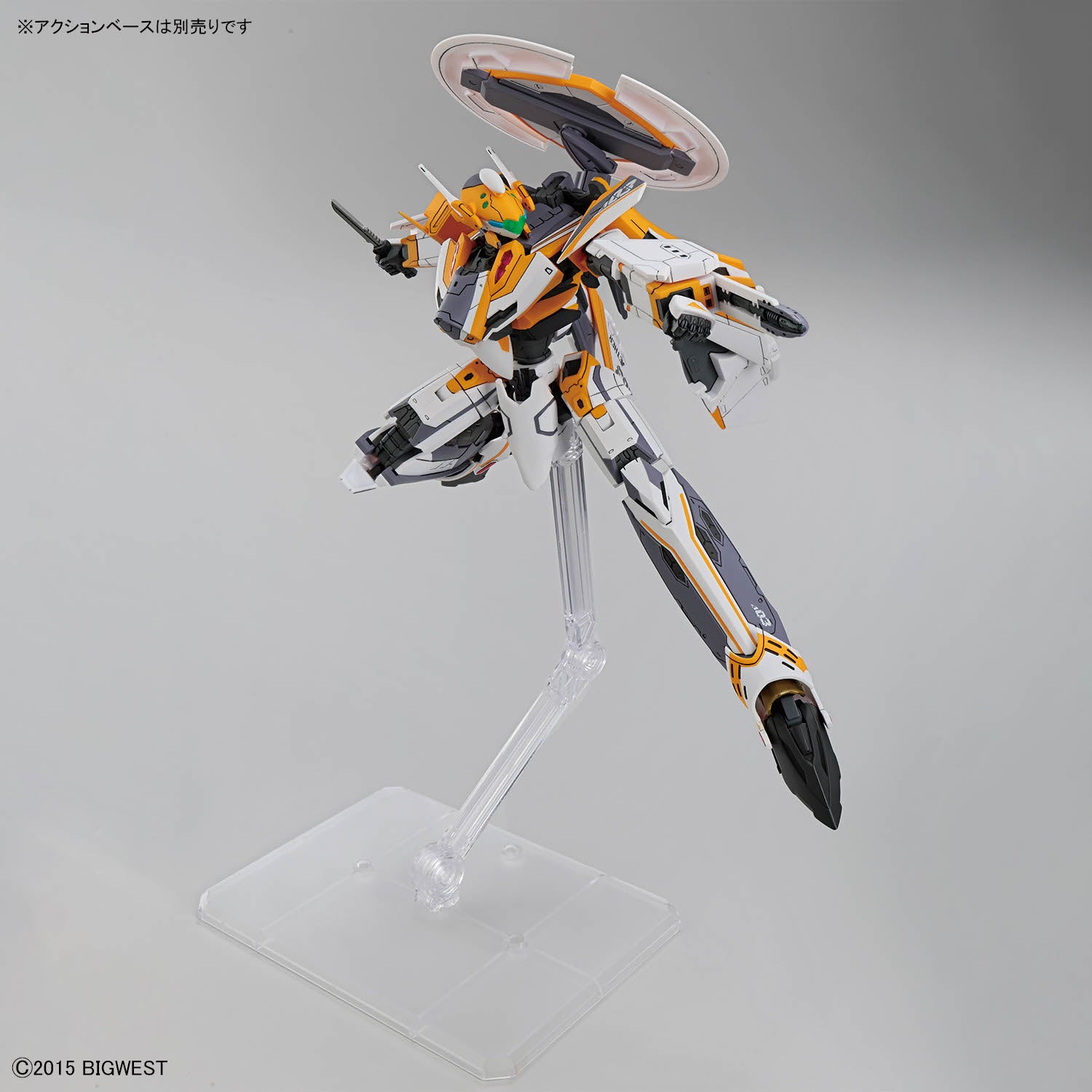 HG 1/100 VF-31E Siegfried (Chuck Mustang Use) Deluxe Set