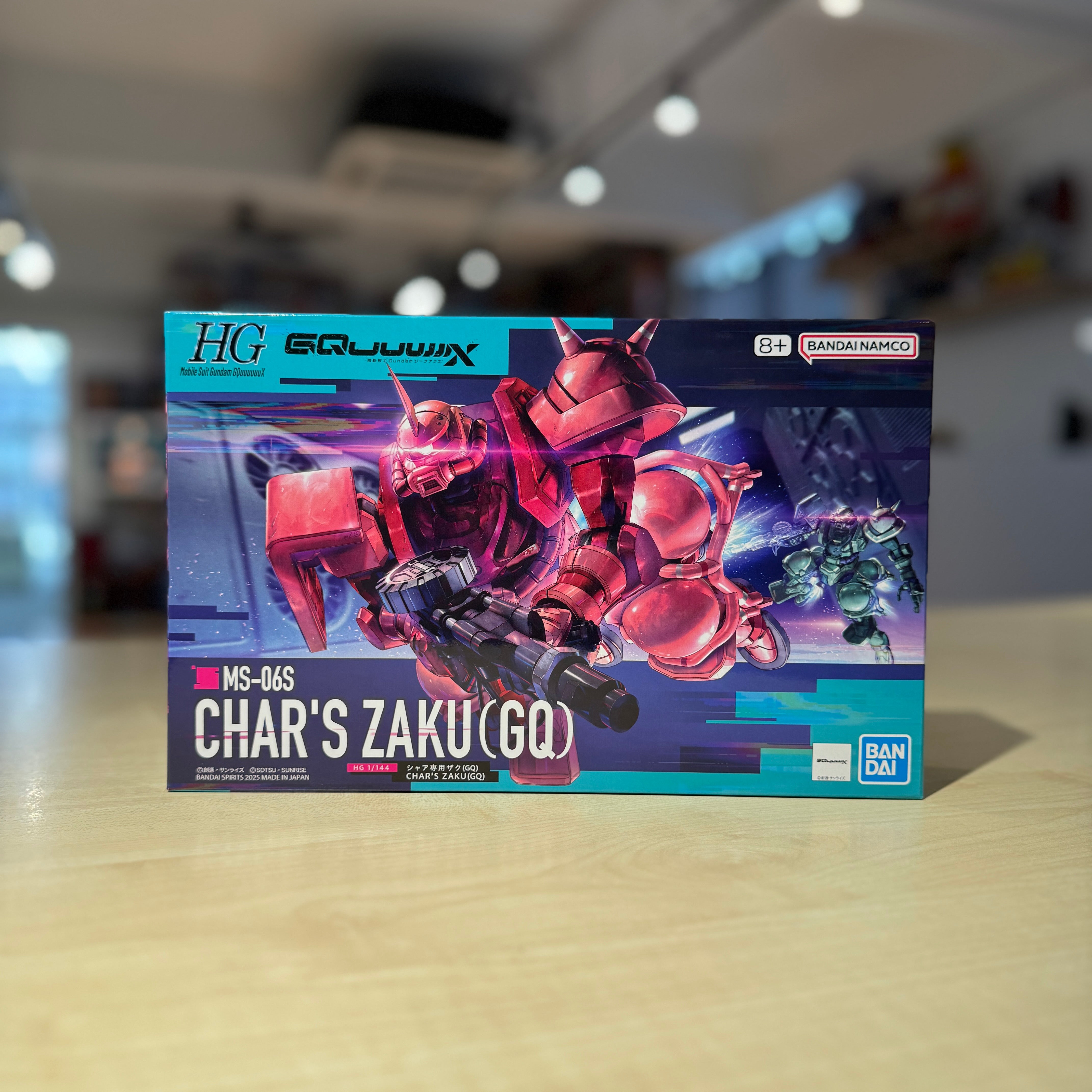 HG 1/144 Char’s Zaku (GQ)