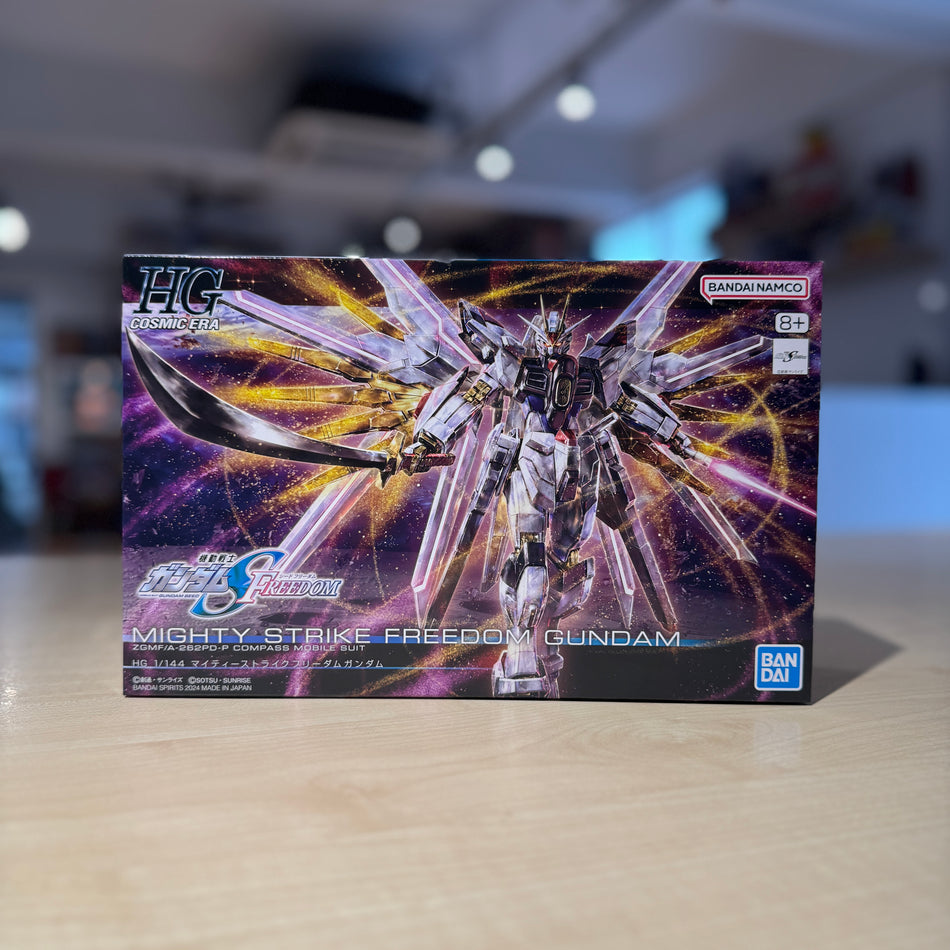 HG Mighty Strike Freedom Gundam Bandai SEED FREEDOM DeToyz Malaysia